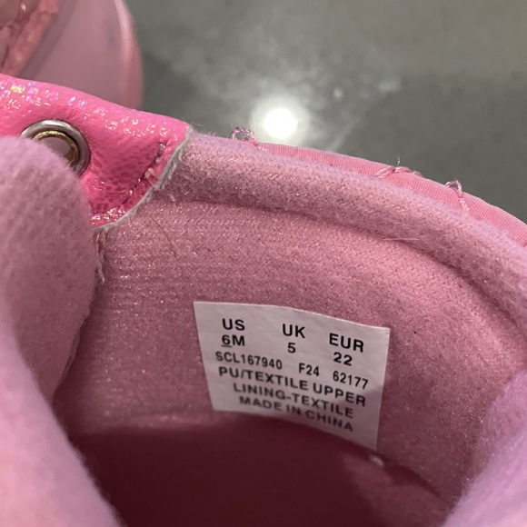 Sperry Kids Light Pink Rain Boots - Picture 6 of 9